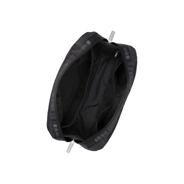 Extra Large Rectangular Cosmetic In Recycled Black - 40083933331758