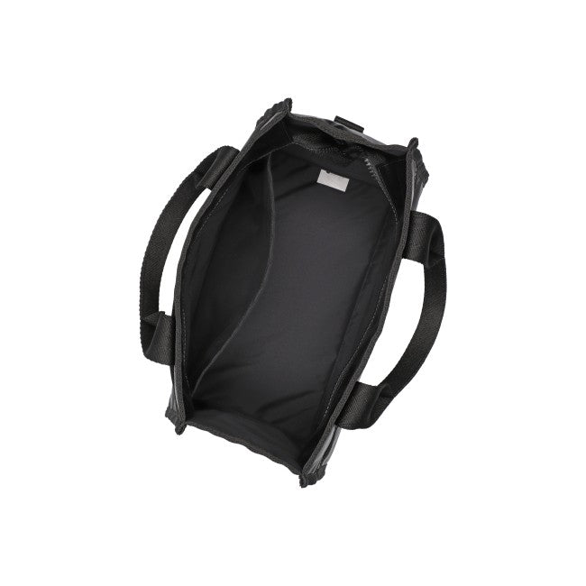 Large E/W Th Tote In Black Shine - 45055193776430