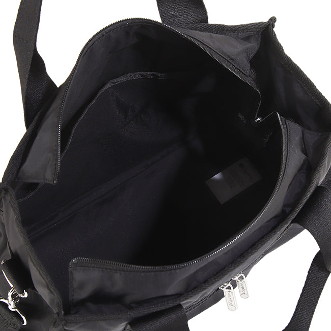 Large E/W Th Tote In Recycled Black - 41848816566574