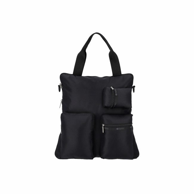 Cargo N/S Tote In Recycled Black - 46427935277358