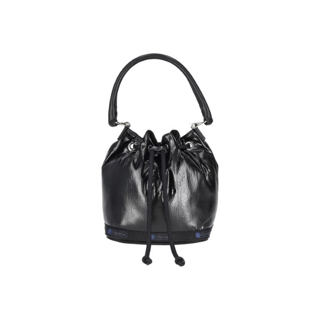 Sm Drawstring Bag In Astro Black - 42466267267374