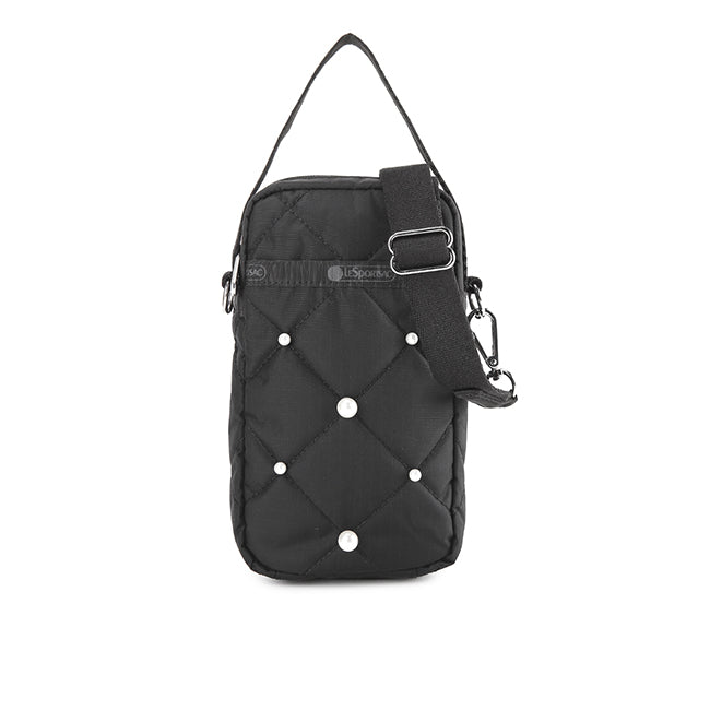 Mini Phone W Pearls In Midnight Pearl - 42424516673838