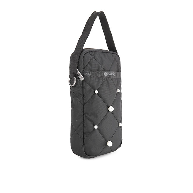Mini Phone W Pearls In Midnight Pearl - 42424516706606