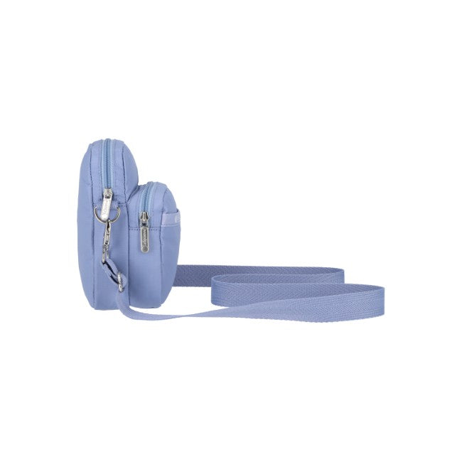 LeSportsac Unisex Mini Phone Bag In Slate Blue - 42627910697262