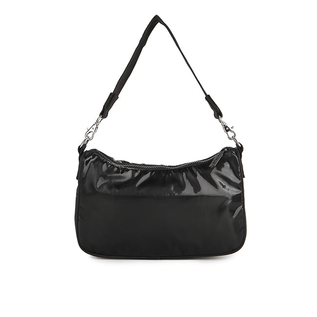 Sm Conv Shoulder In Black Shine - 42088573763886