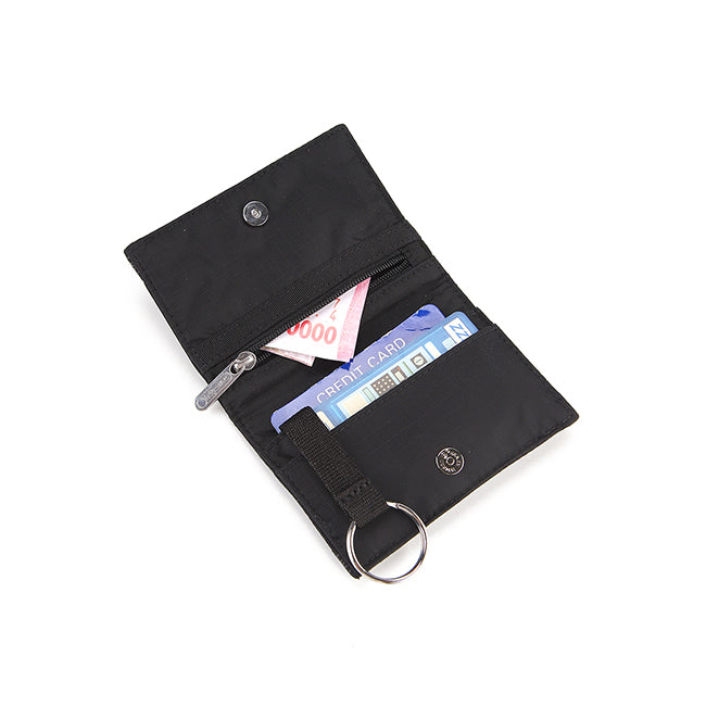 Snap Card Case In Recycled Black - 42129376805166