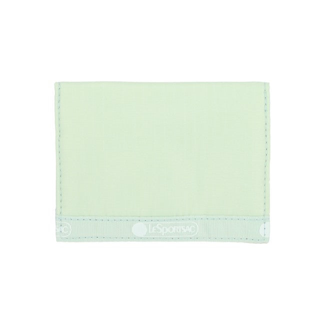 LeSportsac Unisex Snap Card Case In Frosty Green - 42627912794414