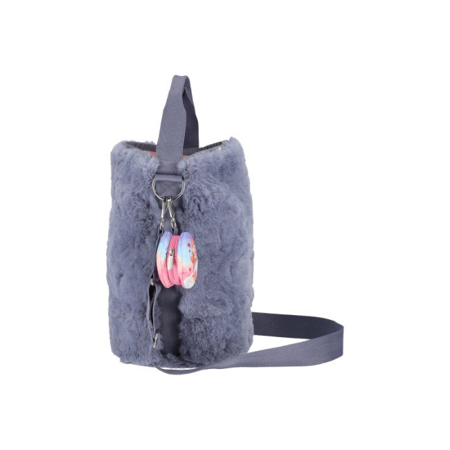 LeSportsac Unisex Convertible Bucket Bag In Care Bears Fuzzy Gray - 42627915809070