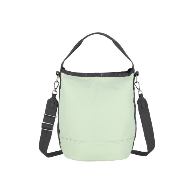 LeSportsac Unisex Convertible Bucket Bag In Frosty Green/ Thunder - 42627916562734