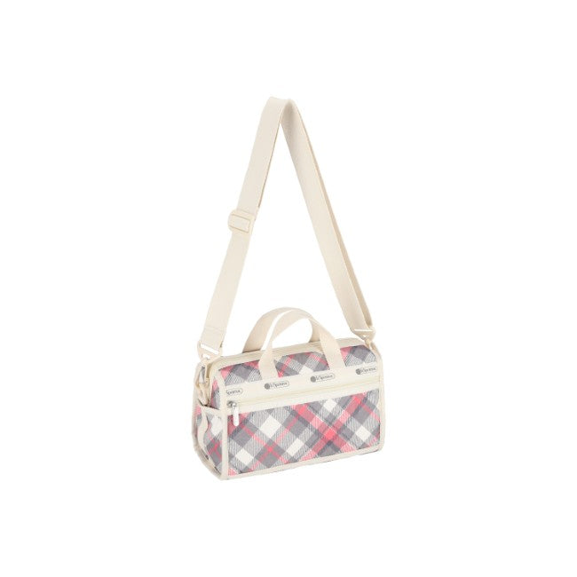 LeSportsac Unisex Mini Duffel Crossbody In Seamless Tartan - 42627938320686