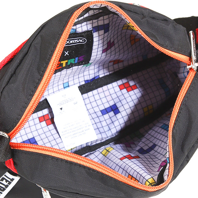 E/W Phone Crossbody In Tetris Heart Emb Xbody - 42133896134958