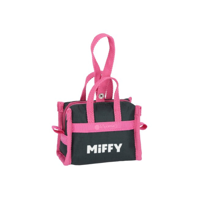 LeSportsac Unisex Bags Micro Weekender Charm In Miffy Green/Pink Charm - 44039193067822