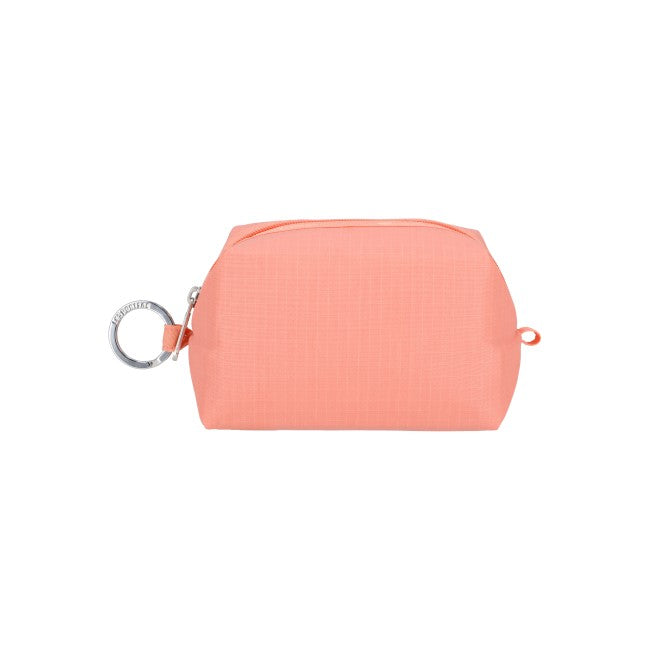 Small Zip Pouch In Coral Punch - 45055202853166