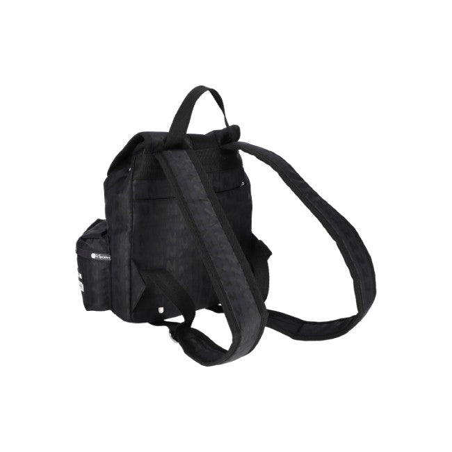 Msgm Voyager Backpack In Voyager Black Jacq - 45618322342190