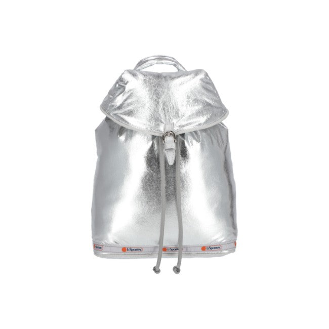 Puffy Backpack In Astro Silver - 42466268184878