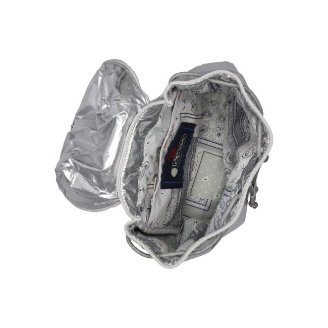 Puffy Backpack In Astro Silver - 42466268250414