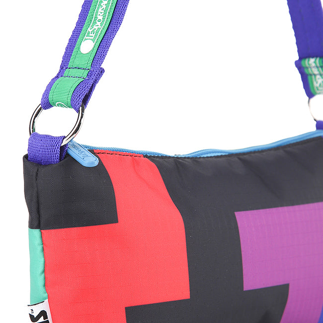 Small Zip Baguette In Tetris Small Shoulder - 42133876998446