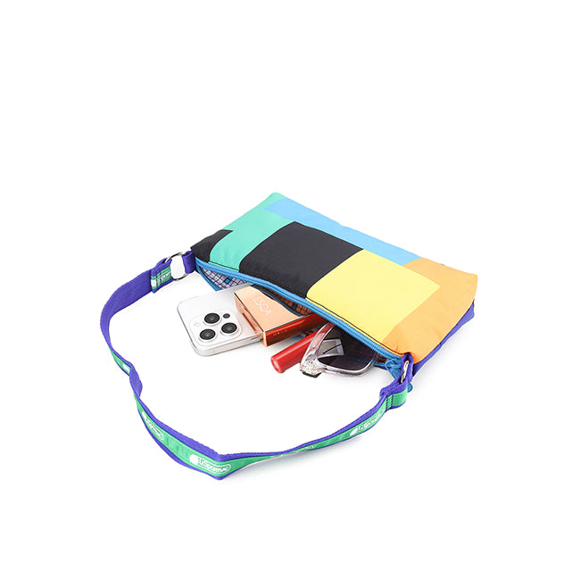 Small Zip Baguette In Tetris Small Shoulder - 42133877063982