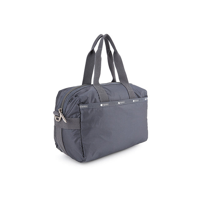 Small Uptown Satchel In Shadow Grey C - 42071662854446