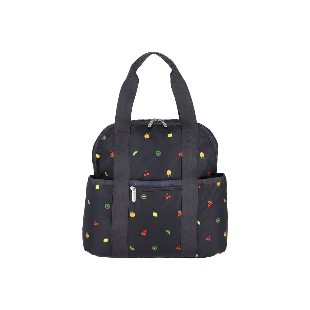 Double Trouble Backpack In Mixed Fruit Embroidery - 41848879579438