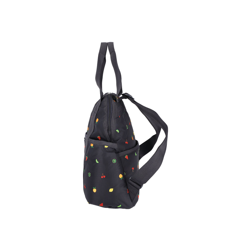 Double Trouble Backpack In Mixed Fruit Embroidery - 41848879677742