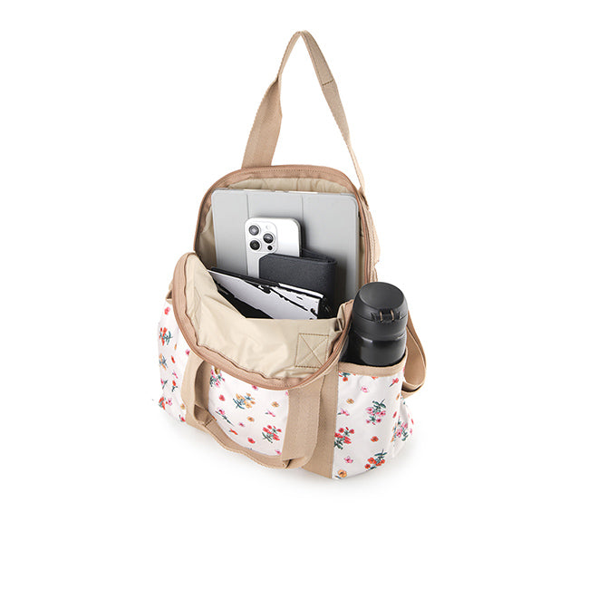 LeSportsac Unisex Double Trouble Backpack In Dainty Garden - 43367104512302