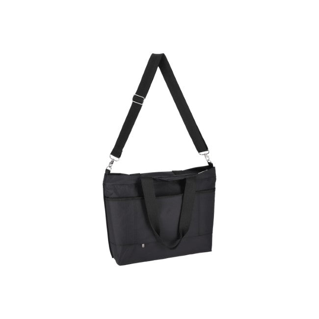 LeSportsac Unisex Carryall Zip Tote In Recycled Black - 42627925180718