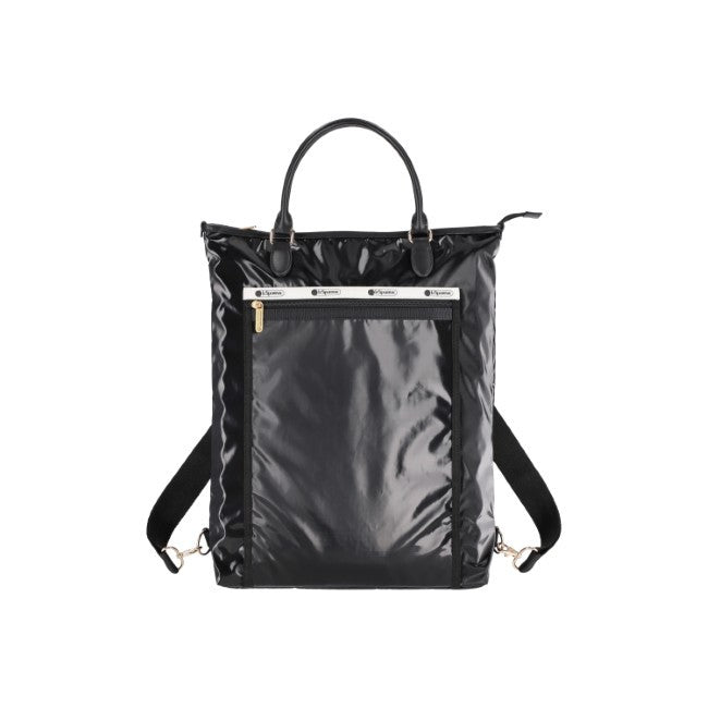 LeSportsac Unisex Everyday Th City Bkpk In Uptown Blkshine/Blk2 - 42627926196526