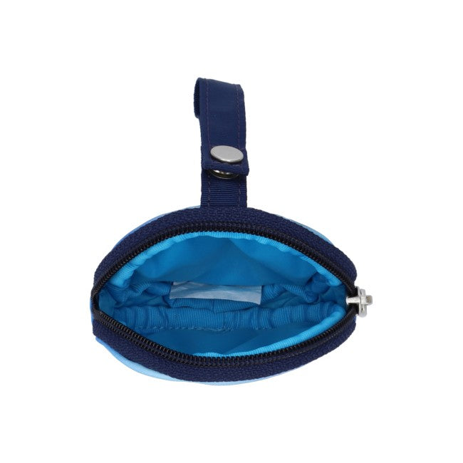 Wristlet Pouch W/ Round C In Doraemon With Meow - 46427960082734
