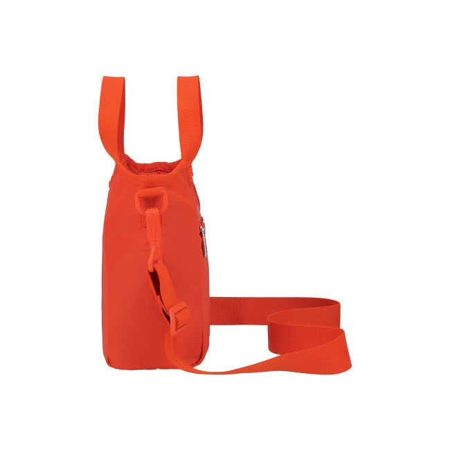 Sm Double Top Handle Hobo In Autumn Orange - 46427957592366