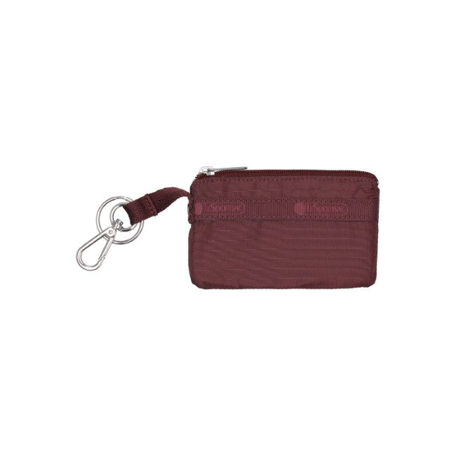 LeSportsac Unisex Wallet Zip Card Holder In Deep Cherry - 44039247233326