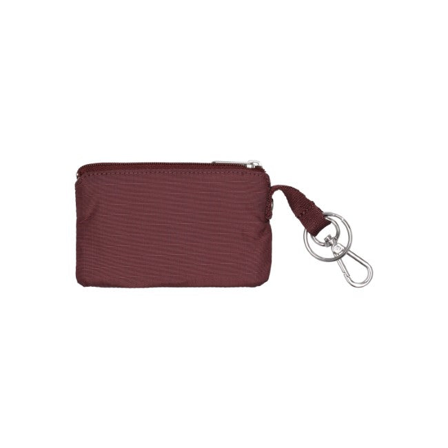 LeSportsac Unisex Wallet Zip Card Holder In Deep Cherry - 44039247266094