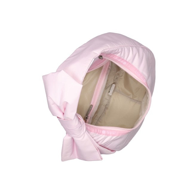 LeSportsac Unisex Bags Bow Crescent Shoulder In Pink Bows - 44039249592622