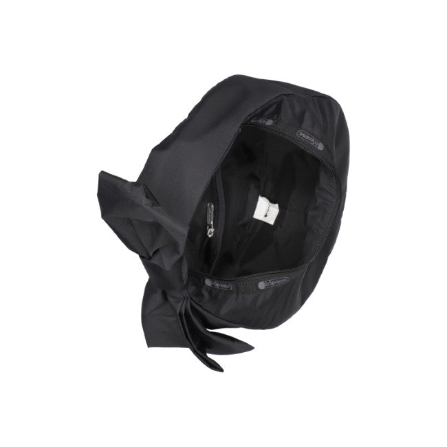 LeSportsac Unisex Bags Bow Crescent Shoulder In Black Bows - 44039248314670
