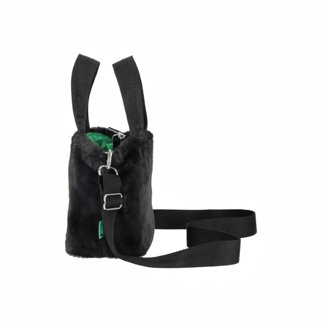 LeSportsac Unisex Bags Fur E/W Tote In Black Fluffy Fur - 44039260864814