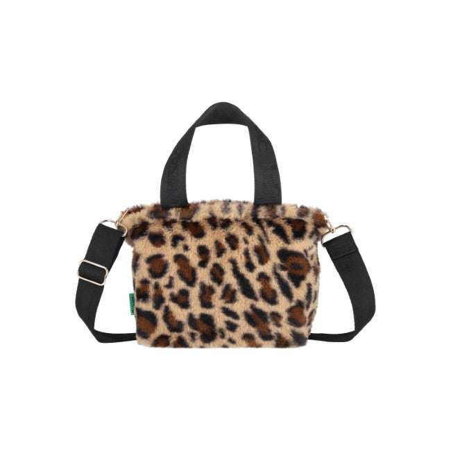 LeSportsac Unisex Bags Fur E/W Tote In Leopard Fluffy Fur - 44039267221806