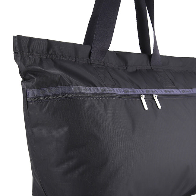 Carlin Zip Top Tote Bag In Deep Sea Blue - 41860932862254