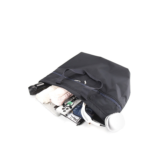 Carlin Zip Top Tote Bag In Deep Sea Blue - 41860932927790