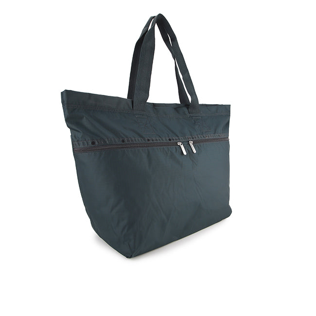 Carlin Zip Top Tote Bag In Midnight Green - 42129383325998