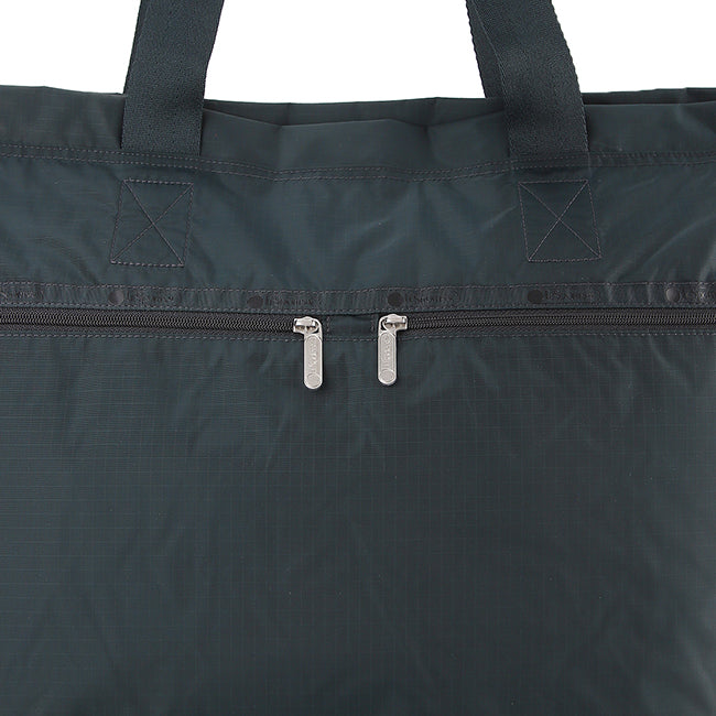 Carlin Zip Top Tote Bag In Midnight Green - 42129383391534