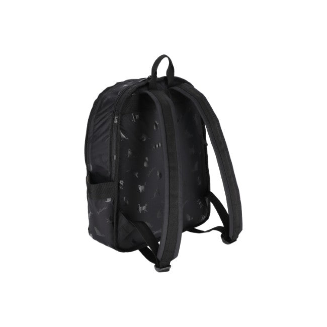 LeSportsac Unisex Route Backpack In Black Cats - 42627927310638
