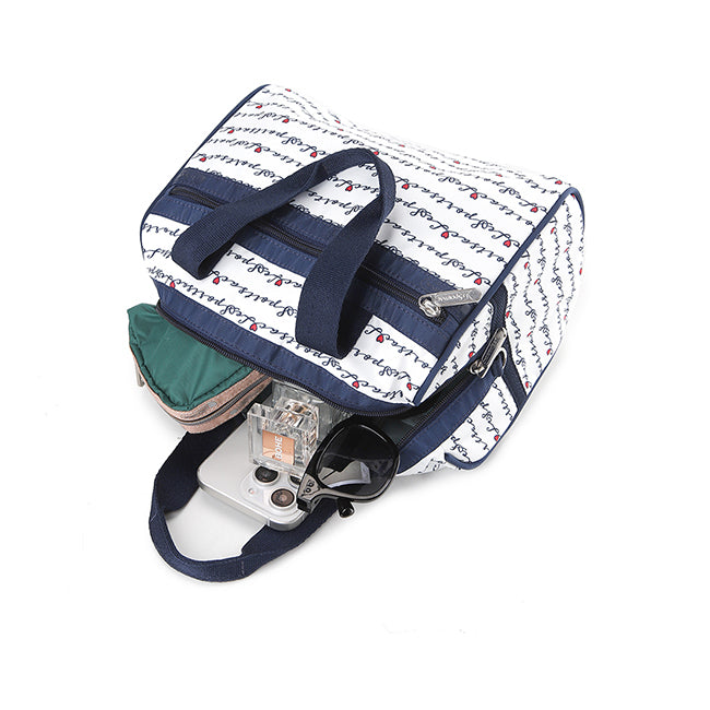 Everyday Sm Satchel In Marine Logo Border - 42385209524526