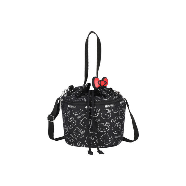 Lesportsac offers x hello kitty drawstring bag bucket bag