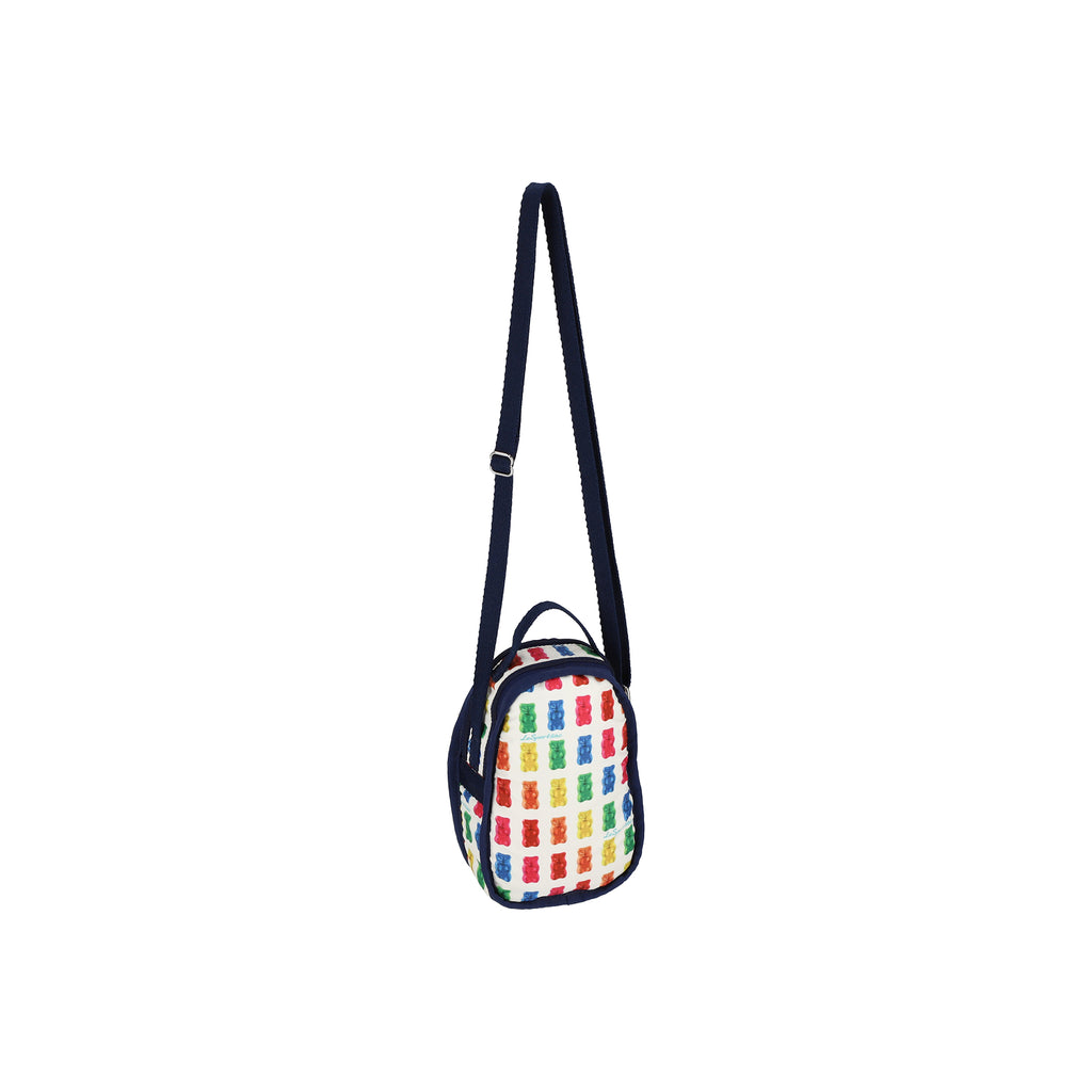 Micro Shoulder Bag In Haribo Goldbears Navy - 41849116164398