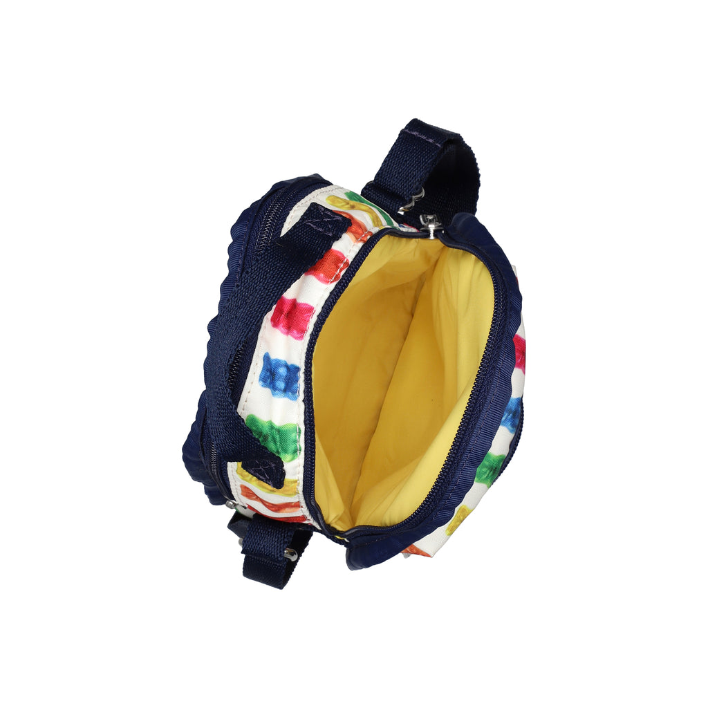 Micro Shoulder Bag In Haribo Goldbears Navy - 41849116197166