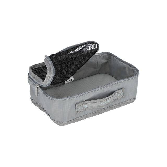 Small Packing Cube In Dove Grey - 42071681794350