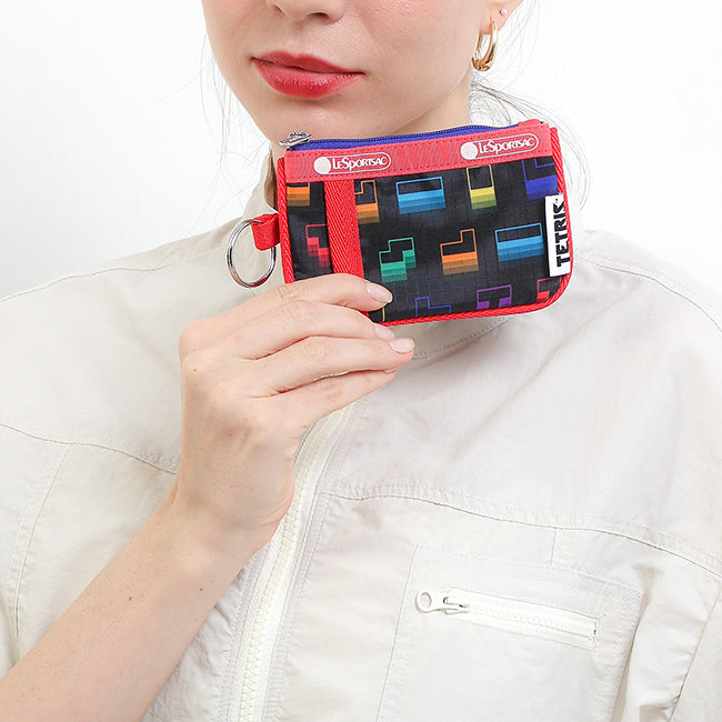 Key Card Holder In Tetris Falling Blocks/Pnk - 42133831647534