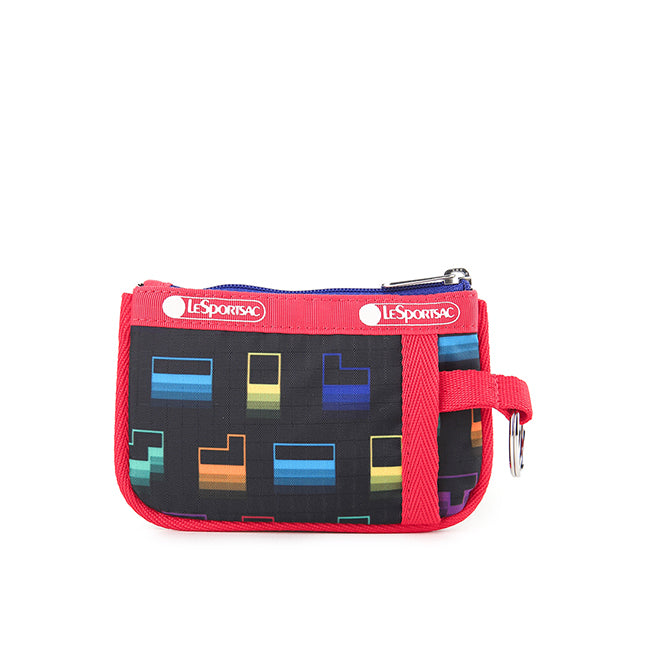 Key Card Holder In Tetris Falling Blocks/Pnk - 42133831483694