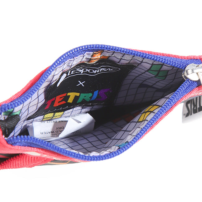 Key Card Holder In Tetris Falling Blocks/Pnk - 42133831581998