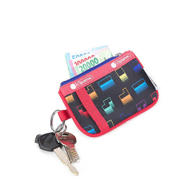 Key Card Holder In Tetris Falling Blocks/Pnk - 42133831614766
